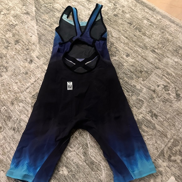 TYR Blue and Black Swimsuit - Picture 2 of 2